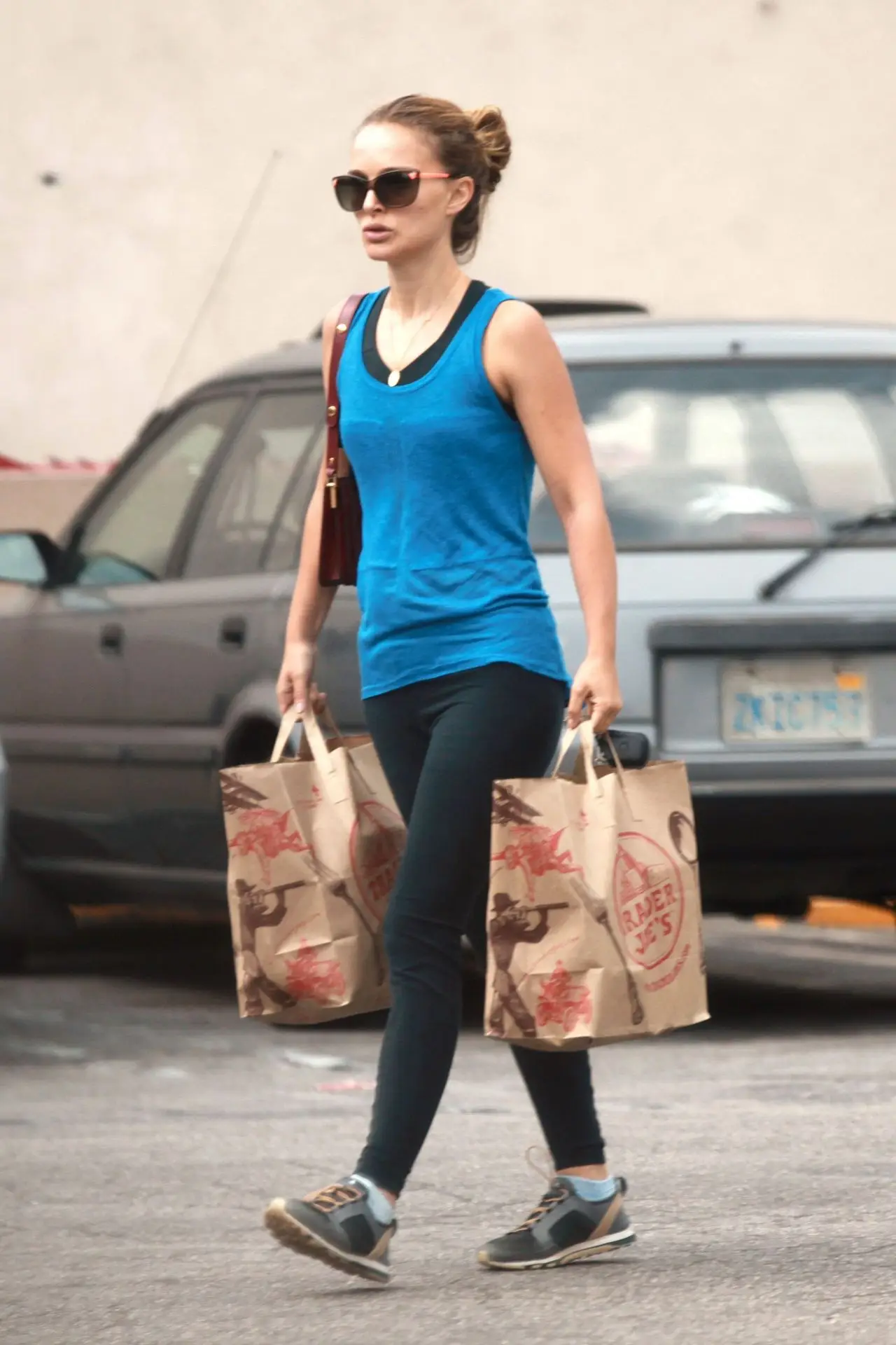 Natalie Portman Shopping Stills at Trader Joe s in Los Angeles